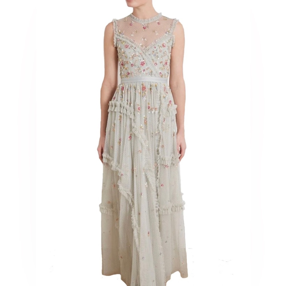 Needle & Thread Rococo Shimmer Ditsy Gown - Picture 7 of 7